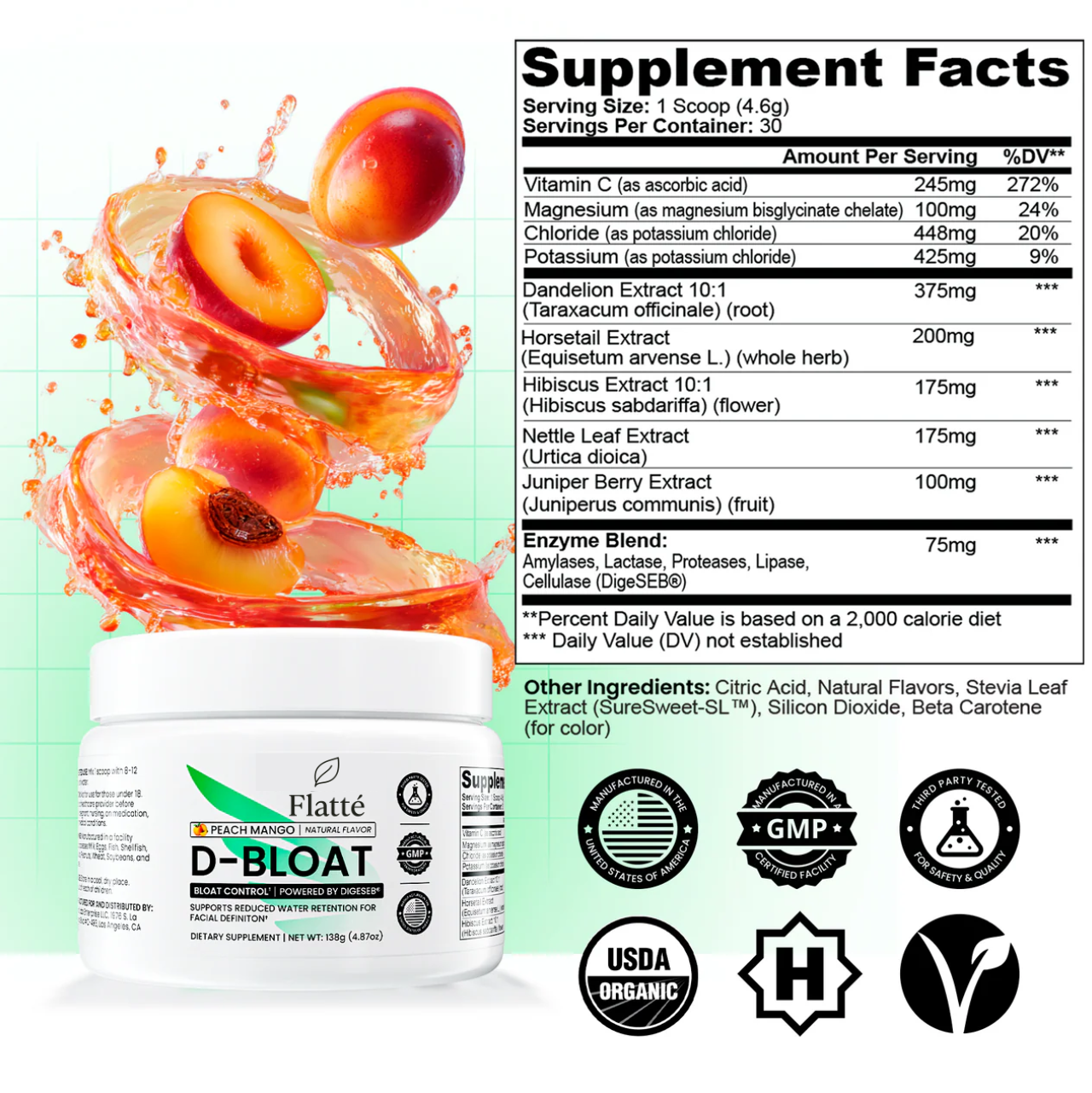 Flatté™ Daily Debloating Powder